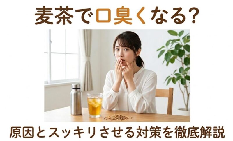 麦茶 口臭くなる